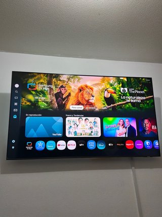 Televisor Samsung QLED 4k Smart tv Negro 65”