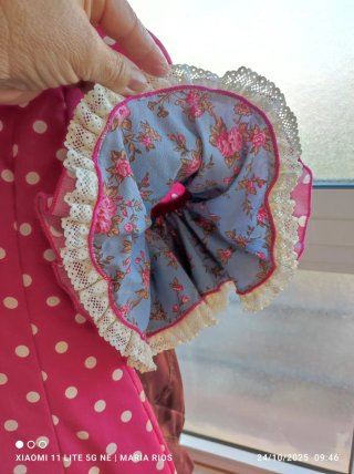 Vestido de flamenca con volantes