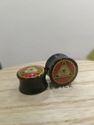 Dilataciones 16mm Ojo Pirámide illuminati