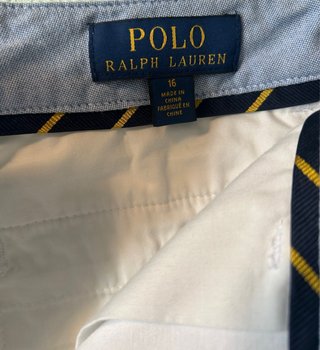 Polo Ralph Lauren Bermudas Blancas