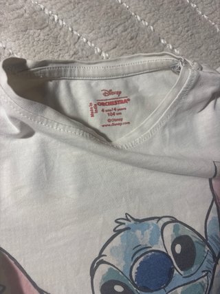 Conjunto Chándal Blanco Stitch Niña