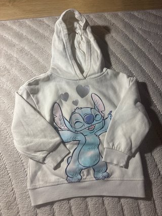 Conjunto Chándal Blanco Stitch Niña