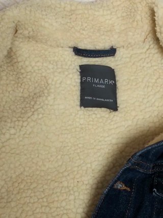 Cazadora vaquera Primark con forro