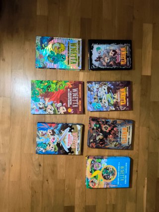 Lote de libros de Wigetta