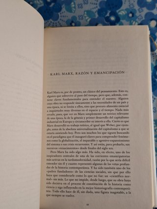 Marx Gredos Grandes Pensadores