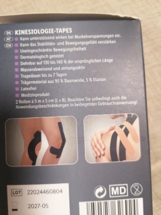 Cintas kinesiologicas