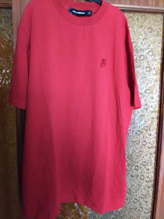 Camiseta Karl Lagerfeld Roja Talla XL