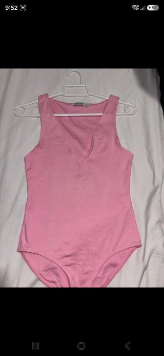Body rosa Stradivarius Talla S