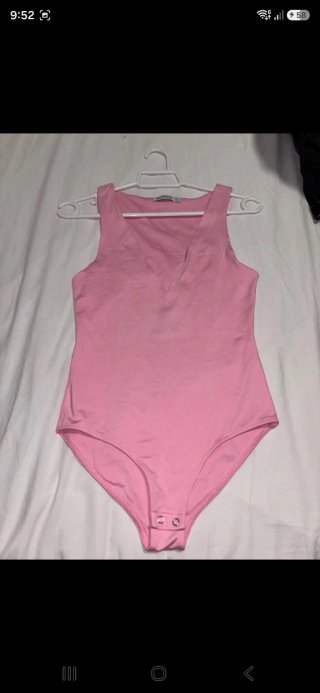 Body rosa Stradivarius Talla S