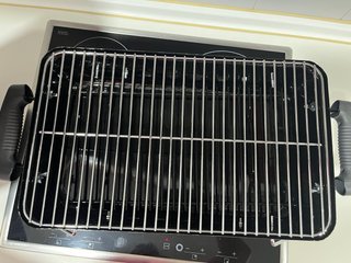 Barbacoa Plegable Negra Sin Estrenar