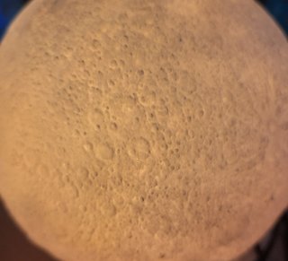 Llum lluna (nit) / Lámpara luna (noche)