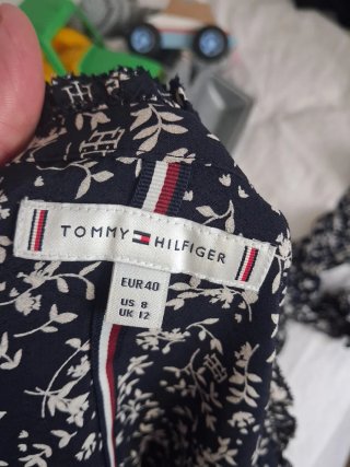 Vestido Tommy Hilfiger Talla L Estampado