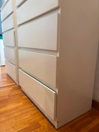 Cajoneras Kullen blancas 5 cajones Ikea