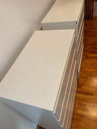 Cajoneras Kullen blancas 5 cajones Ikea