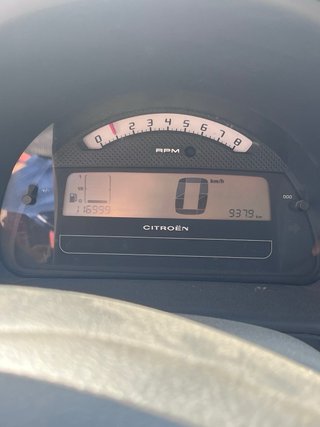 Citroën C2 VTR 2006 – para reparar, etiqueta C