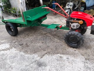 Motocultor Cóndor 401 con remolque y fresa 2T