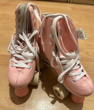 Patines 4 ruedas Oxelo rosas