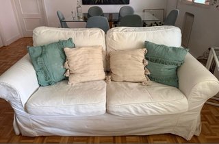 Conjunto sofá, sillón y chaise longue