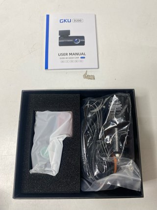 : Cámara Coche GKU D200 4K UHD WiFi