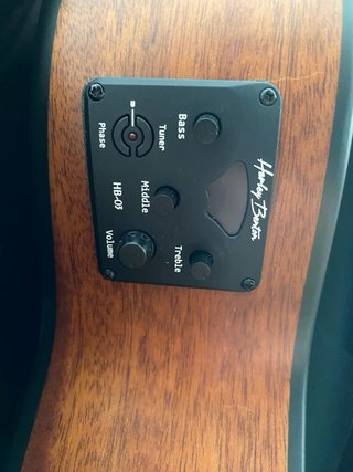 Guitarra Electroacústica Harley Benton GS-Travel