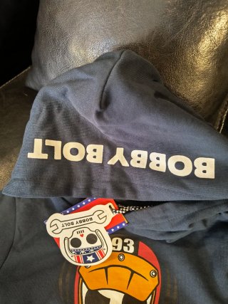 Hoodie Bobby Bolt Criança Novo