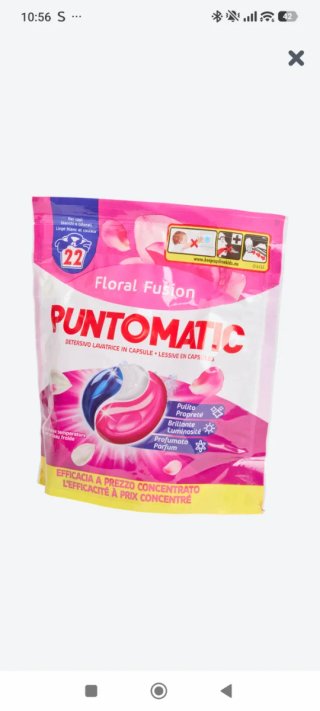 Detergente en capsula