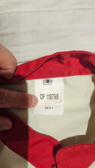 Buzo Mecánico SEAT Rojo