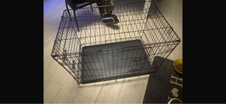 Jaula para perros negra