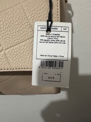 Bolso Purificación García Beige