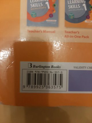 Libro Burlington learning skills for 1 bach