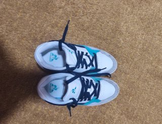 Zapatillas Le Coq Sportif Blancas y Verdes