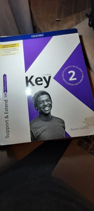 Libro de inglés Key 2o. To bachillerato. Oxford