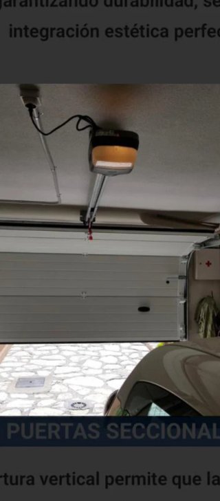 Puerta metálica marrón 1000 euros