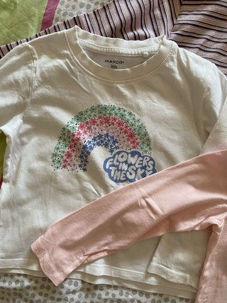 Lote 3 camisetas niña 3 años