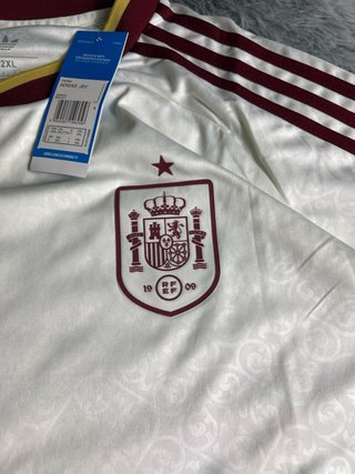 Camiseta Selección España Blanca Cucurella