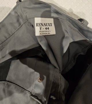 Pantalón Renault Gris Talla 42
