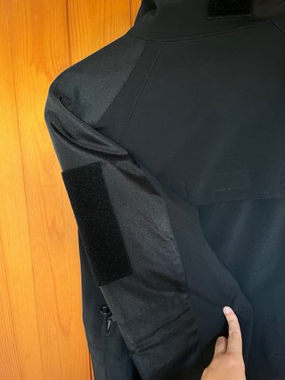 Chaqueta Militar MilTec Negra Táctica
