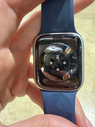 Apple Watch Serie 7 Azul/Plata
