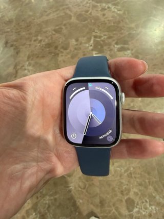 Apple Watch Serie 7 Azul/Plata