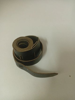 Correa de cuero para guitarra/bajo