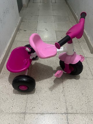 Triciclo infantil rosa