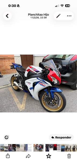 Honda CBR 1000 RR Deportiva
