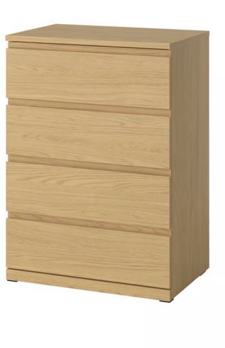 Cómoda Ikea Madera Clara