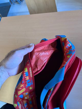 Bolsa Viaje Infantil Pocoyo Roja y Azul