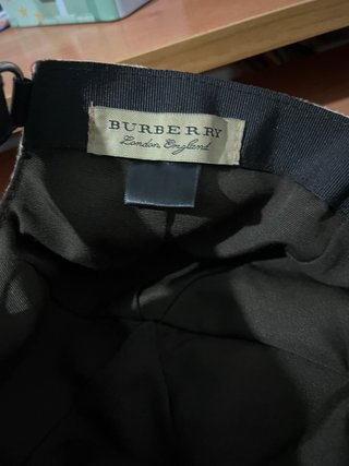 Gorra Burberry Clásica Beige Multicolor