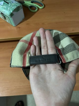 Gorra Burberry Clásica Beige Multicolor