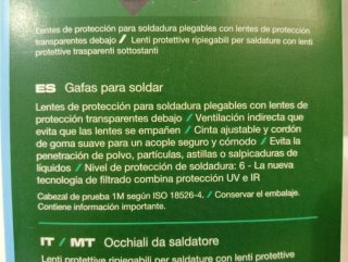 Gafas Soldadura PARKSIDE