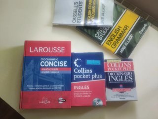 Lote diccionarios inglés-español