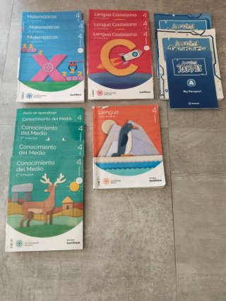 Libros Santillana 4° Primaria