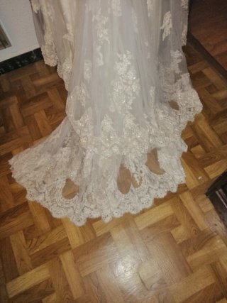 Vestido de Novia Blanco Encaje